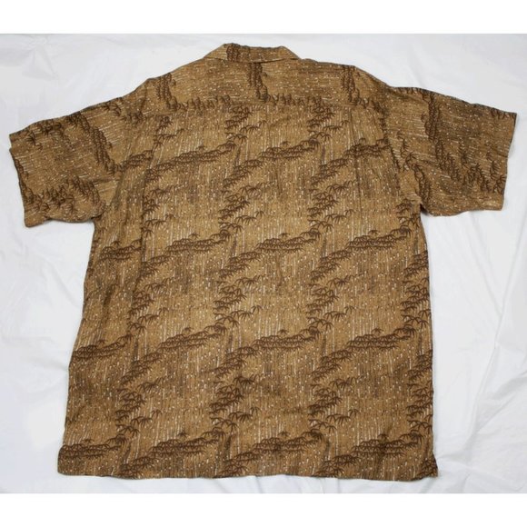 Robert Stock Men's Short Sleeve Button Front Shirt Size XLT - Picture 3 of 5